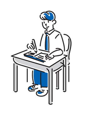 学習管理の徹底、確認テスト実施