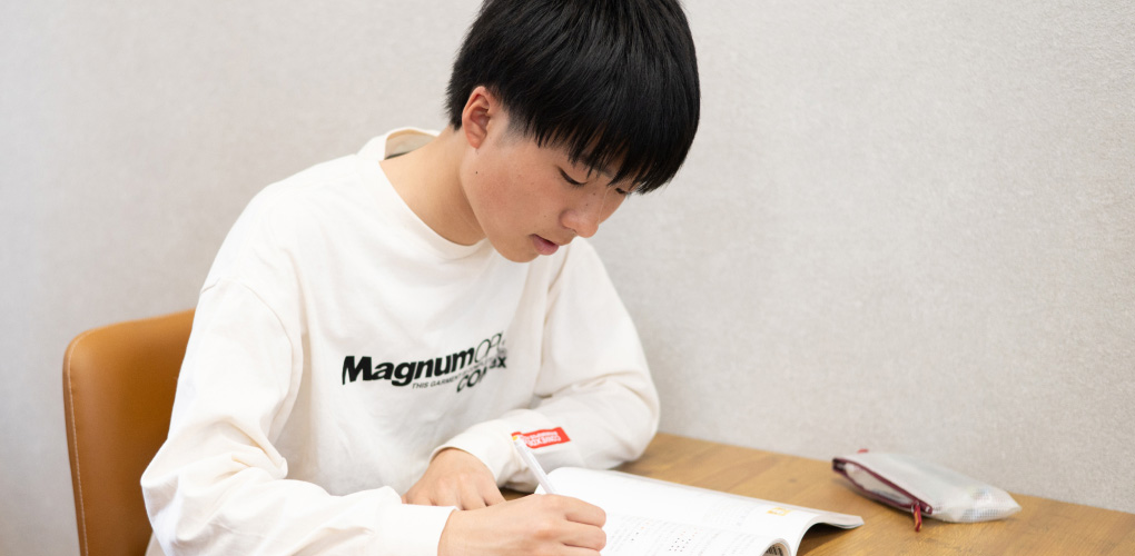 Study at 西尾での自習風景