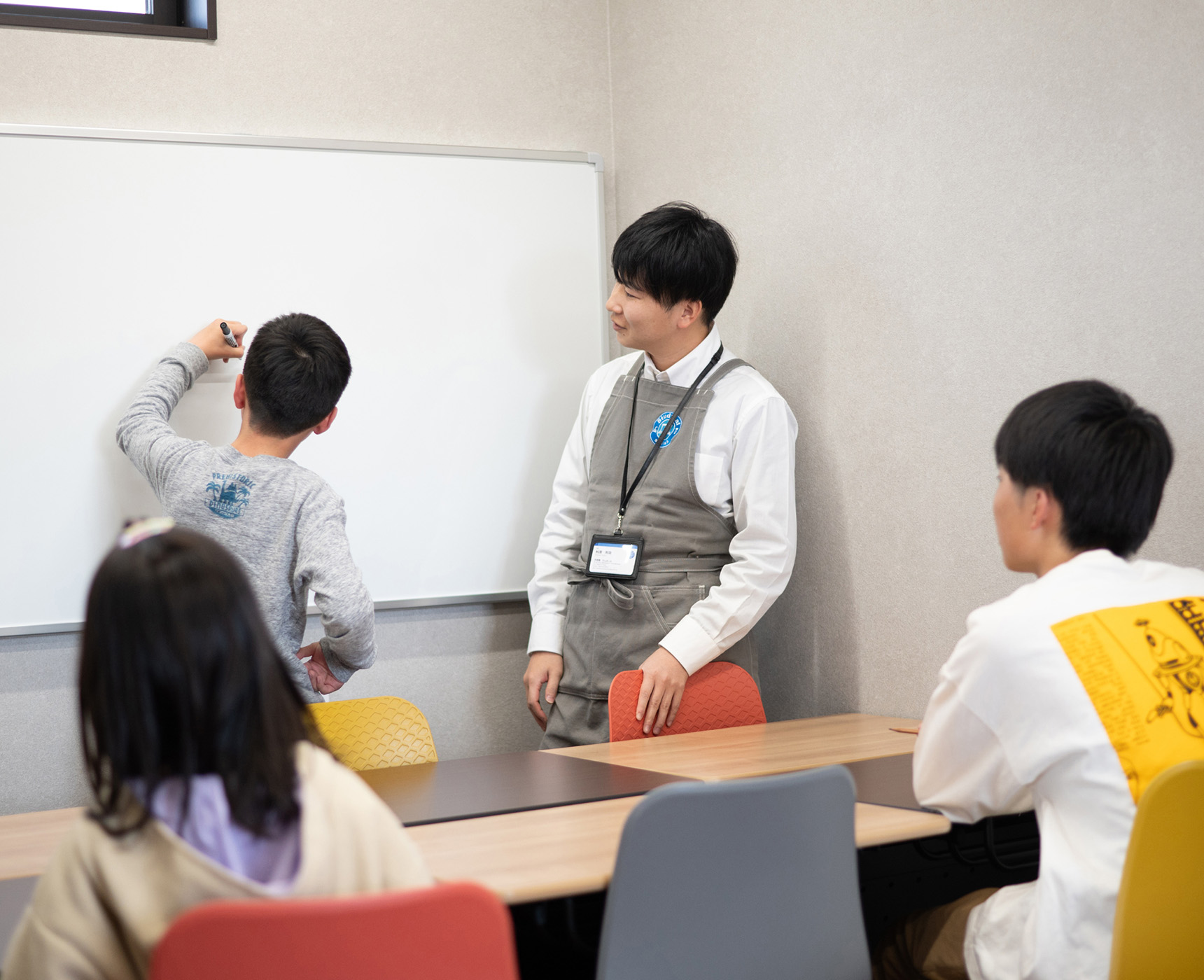 Study at 西尾での授業風景