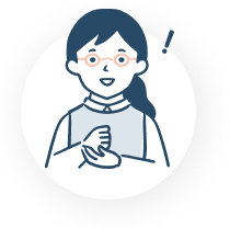 40代中学2年生の親御様の似顔絵