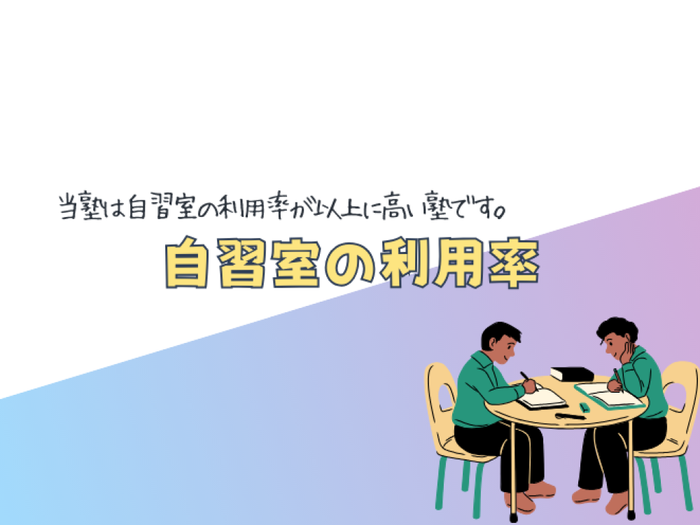 自習室の利用率